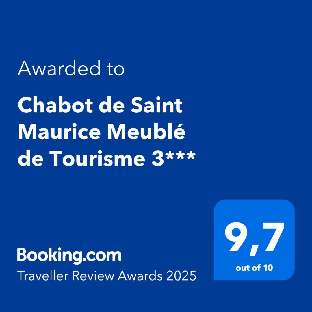 Ferienwohnung Chabot De Saint Maurice Meuble De Tourisme 3*** Chambéry Exterior foto