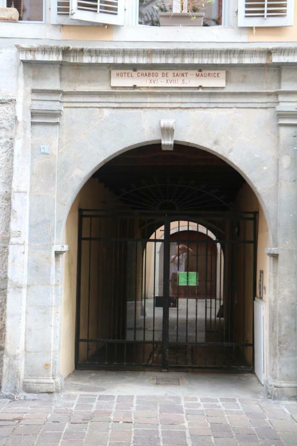 Ferienwohnung Chabot De Saint Maurice Meuble De Tourisme 3*** Chambéry Exterior foto